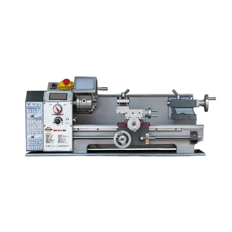 Machine tool variable speed mini lathe machine rocking on bed 210 mm WM210V-G
Machine tool variable speed mini lathe machine rocking on bed 210 mm WM210V-G