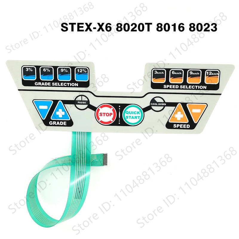 ДЛЯ Xiujian STEX-X6 8020T 8016 8023, мембранный переключатель панели беговой дорожки
ДЛЯ Xiujian STEX-X6 8020T 8016 8023, мембранный переключатель панели беговой дорожки
