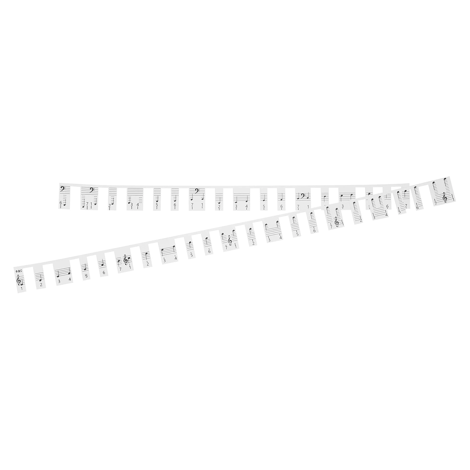 2 Pcs Piano Sticker Keyboard Decal for Adults 88 Key Beginner Label Safe Durable Material Easy to Use Musical Instrument
2 Pcs Piano Sticker Keyboard Decal for Adults 88 Key Beginner Label Safe Durable Material Easy to Use Musical Instrument