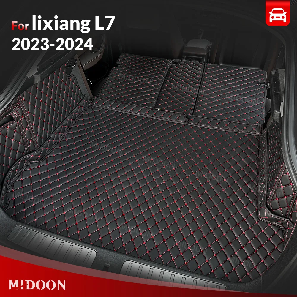 MIDOON для LEADING IDEAL lixiang L7 2023 2024, автомобильный коврик для багажника с полным покрытием, автомобильный защитный коврик, вкладыш для багажника, аксессуары для интерьера
MIDOON для LEADING IDEAL lixiang L7 2023 2024, автомобильный коврик для багажника с полным покрытием, автомобильный защитный коврик, вкладыш для багажника, аксессуары для интерьера