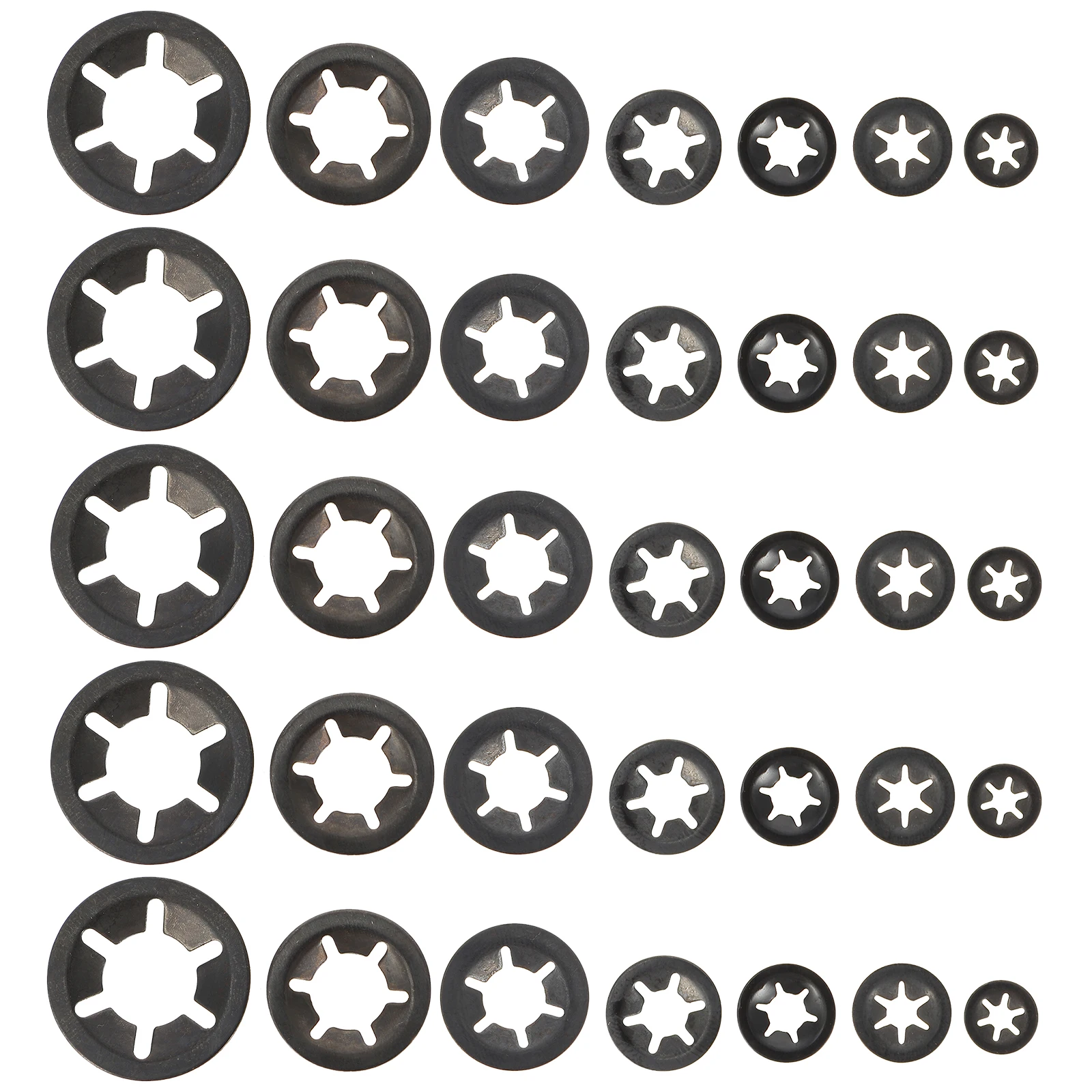 210pcs Carbon SteelBearing Clamp Washers High Precision Locking Retaining Clips Hose Clamps Accessories
210pcs Carbon SteelBearing Clamp Washers High Precision Locking Retaining Clips Hose Clamps Accessories