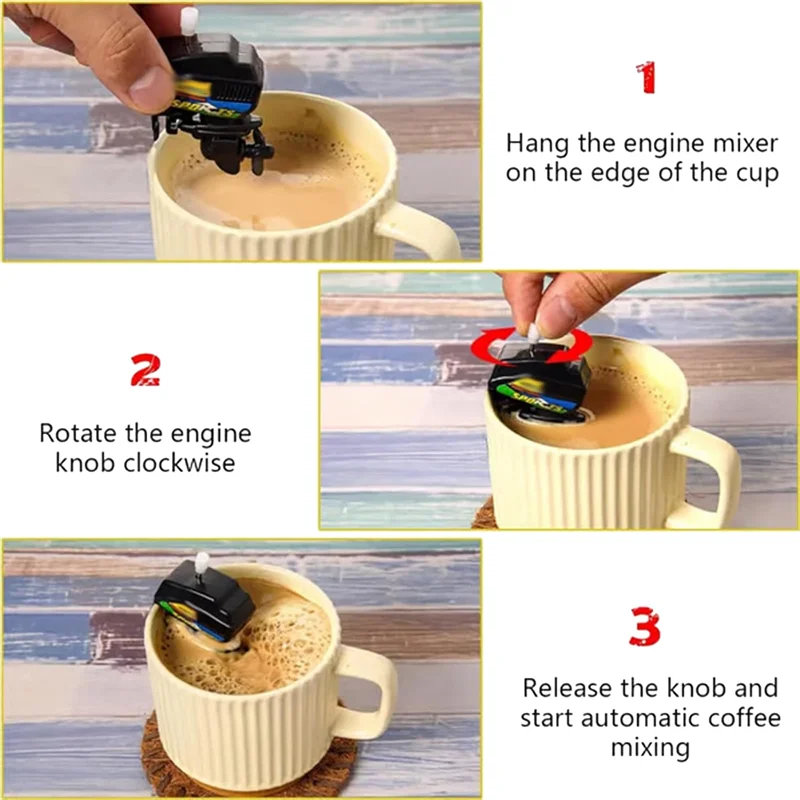 KYCOR-Motor Boat Coffee Mixer, Wind Up Boat Engine Coffee Mixer, уникальные гаджеты для приготовления кофе, более развлечений (5 шт.)
KYCOR-Motor Boat Coffee Mixer, Wind Up Boat Engine Coffee Mixer, уникальные гаджеты для приготовления кофе, более развлечений (5 шт.)