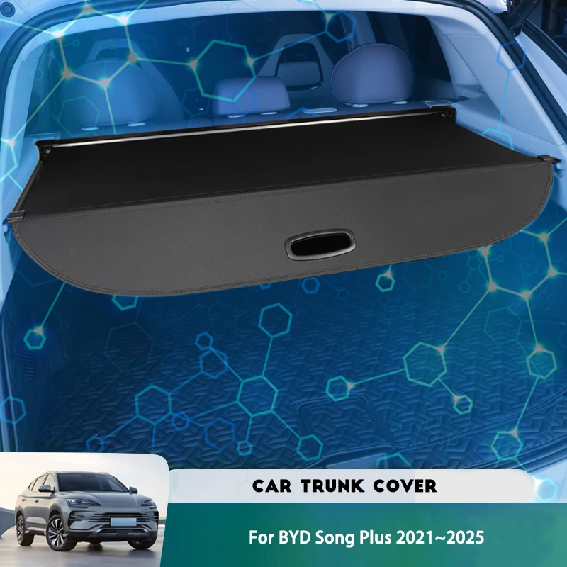 For BYD Song Plus 2021~2025 Pre-facelift Car Trunk Cargo Cover Organizer Partition Board Rear Boot Retracta Sun Shades Shielding
For BYD Song Plus 2021~2025 Pre-facelift Car Trunk Cargo Cover Organizer Partition Board Rear Boot Retracta Sun Shades Shielding