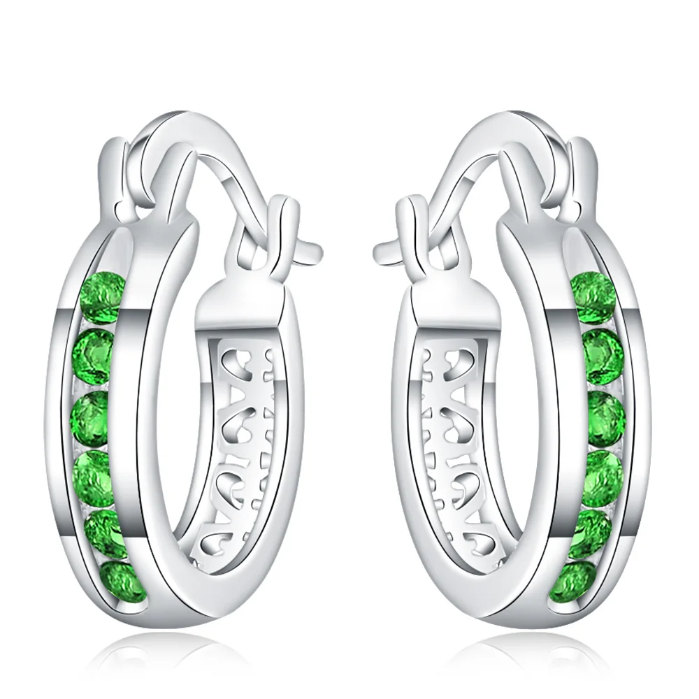 5 Color Wholesale Gift White Gold Color Earring 925 Sterling Silver Jewelry Crystal For Women Lady Retro Wedding Best Gift
5 Color Wholesale Gift White Gold Color Earring 925 Sterling Silver Jewelry Crystal For Women Lady Retro Wedding Best Gift