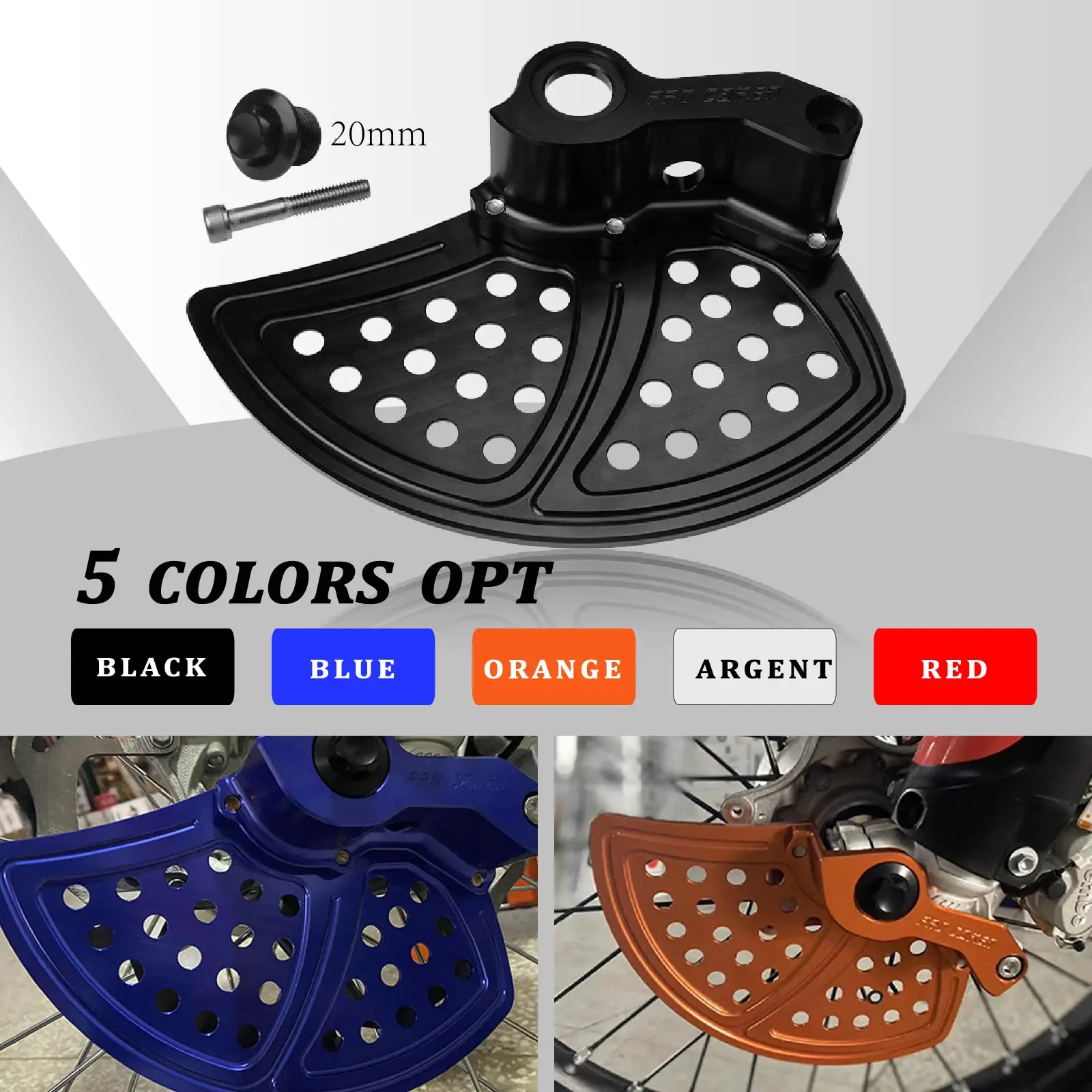 For KTM 125-500 SX/SX-F/SX-F Factory Edition/XC/XC-F 2015-2022 HusqvarnaTC/FC Motorcycle Front Brake Disc Guard Protector Cover
For KTM 125-500 SX/SX-F/SX-F Factory Edition/XC/XC-F 2015-2022 HusqvarnaTC/FC Motorcycle Front Brake Disc Guard Protector Cover