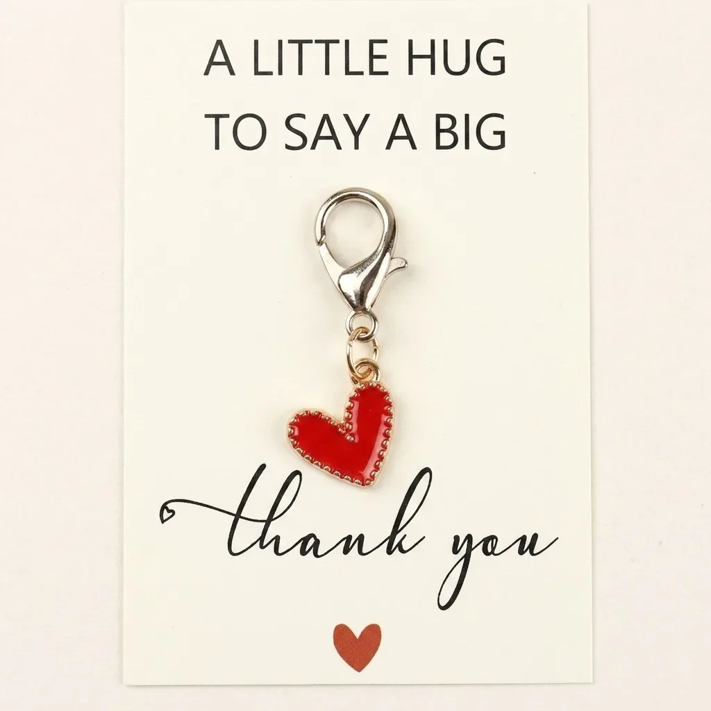 A Little Hug Thank You Heart Keychain Zinc Alloy Red Heart Charm Keyring With Gift Card For Wedding Favor Birthday Teacher Appreciation Holiday Party Souvenir
A Little Hug Thank You Heart Keychain Zinc Alloy Red Heart Charm Keyring With Gift Card For Wedding Favor Birthday Teacher Appreciation Holiday Party Souvenir