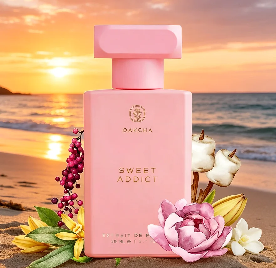 OAKCHA SWEETA DDICT neutral perfume spray, small and convenient to carry, sweet floral notes, lasting fragrance
OAKCHA SWEETA DDICT neutral perfume spray, small and convenient to carry, sweet floral notes, lasting fragrance