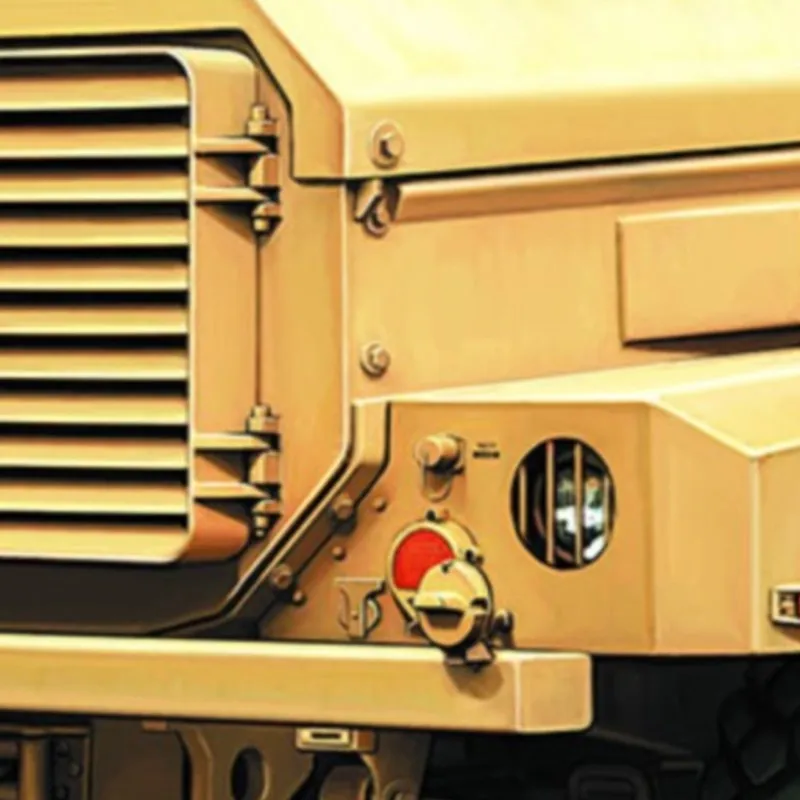 80156 1/35 HA1 4X4 MRAP Mine Resistant Ambush Protected Vehicle Hobby Boss Plastic Static Armored Car Model Kit DIY Project
80156 1/35 HA1 4X4 MRAP Mine Resistant Ambush Protected Vehicle Hobby Boss Plastic Static Armored Car Model Kit DIY Project