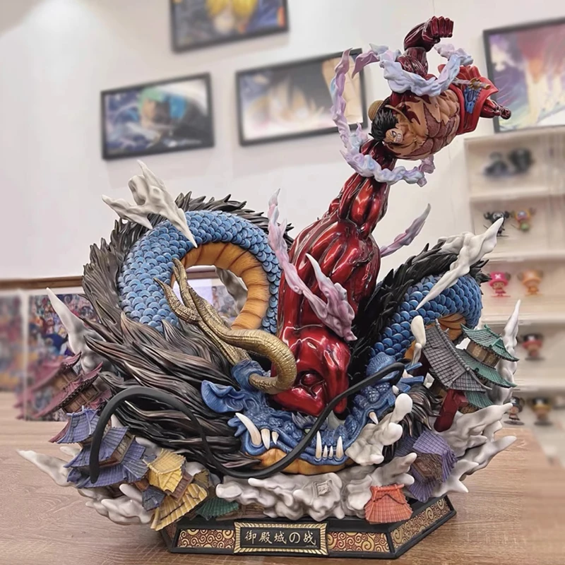 Фигурки Kaido VS Luffy One Piece, экшн-фигурки Gear 4 Snake Man Monkey D Luffy, аниме, коллекционная статуя из ПВХ, игрушки-орнаменты
Фигурки Kaido VS Luffy One Piece, экшн-фигурки Gear 4 Snake Man Monkey D Luffy, аниме, коллекционная статуя из ПВХ, игрушки-орнаменты