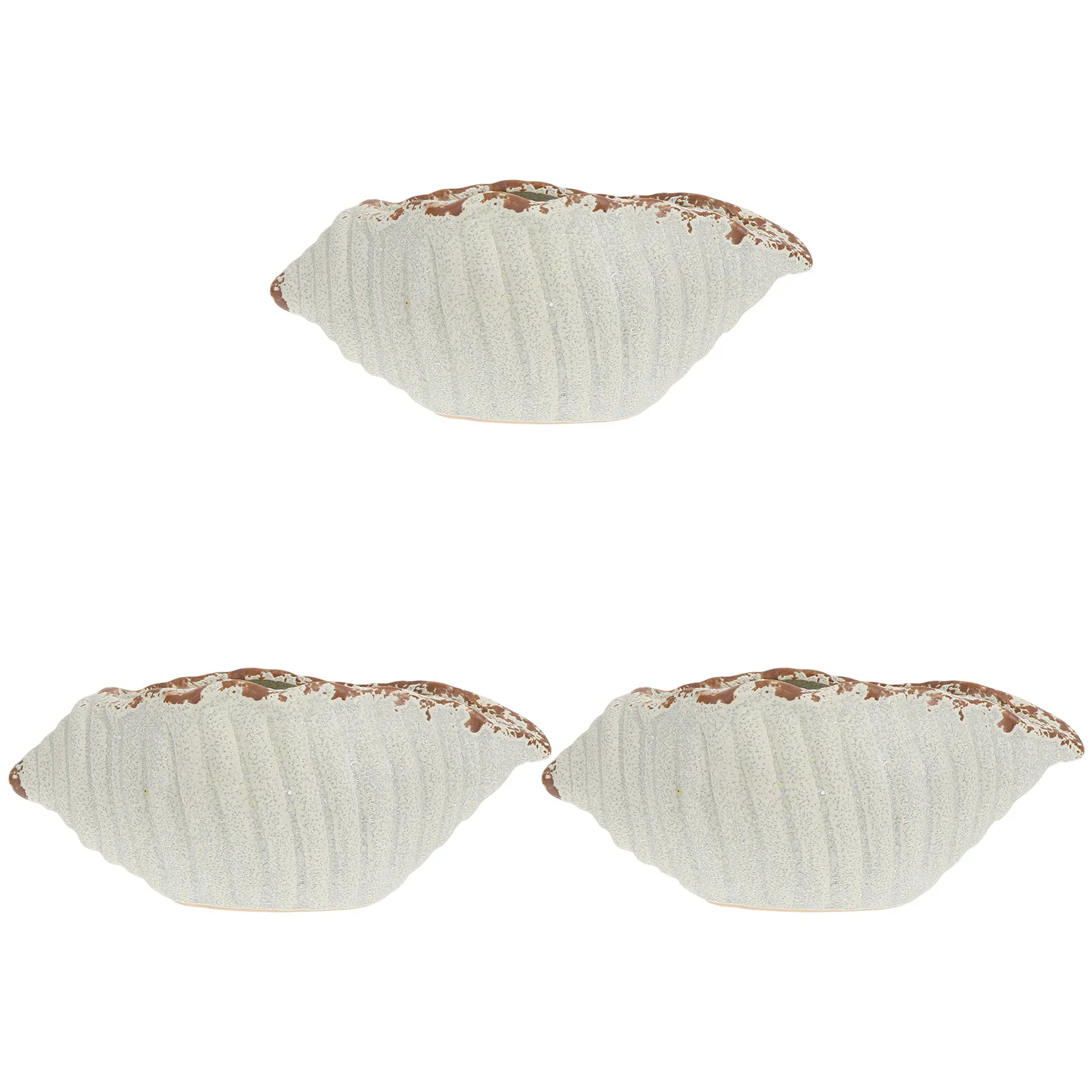 Набор из 3 керамических кашпо для суккулентов в форме ракушки, декоративные горшки для цветов для дома, офиса, рабочего стола, для садоводства в помещении и на улице
Набор из 3 керамических кашпо для суккулентов в форме ракушки, декоративные горшки для цветов для дома, офиса, рабочего стола, для садоводства в помещении и на улице