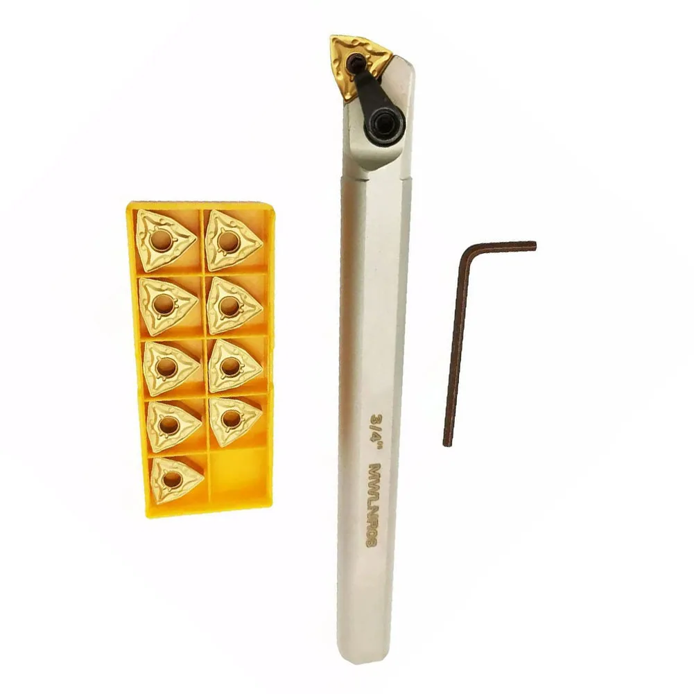 Reliable S20RMWLNR08 turning tool holder with wear resistant WNMG080408 carbide inserts for long lasting performance
Reliable S20RMWLNR08 turning tool holder with wear resistant WNMG080408 carbide inserts for long lasting performance