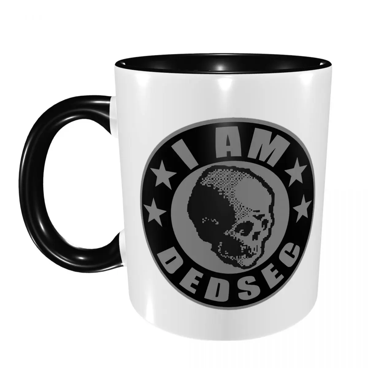 I Am Dedsec Mug Funny Ceramic Coffee Cups Tea Mugs Milk Cup Drinkware Gift for Woman Man
I Am Dedsec Mug Funny Ceramic Coffee Cups Tea Mugs Milk Cup Drinkware Gift for Woman Man