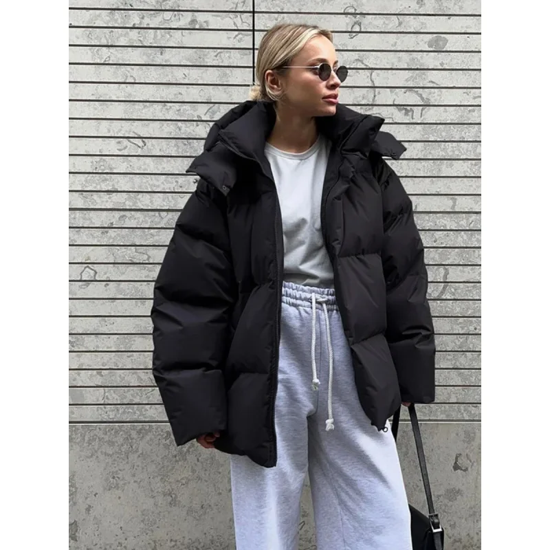 Bornladies Quilted Jacket Women Winter Loose Parkas Coat Vintage Bread Jacket Outwear Office Ladies Warm Cotton Puffer Jackets
Bornladies Quilted Jacket Women Winter Loose Parkas Coat Vintage Bread Jacket Outwear Office Ladies Warm Cotton Puffer Jackets