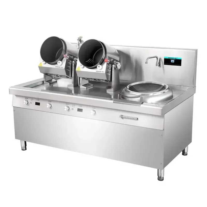 New automatic big fire presse hamburger auto stir fry for restaurant fry stir wok for noodle rice frying machine automatic
New automatic big fire presse hamburger auto stir fry for restaurant fry stir wok for noodle rice frying machine automatic