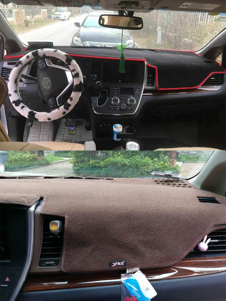 For 2015-2020 Toyota Sienna Car-Styling Dashmat Dashboard Cover Instrument Panel Insulation Sunscreen Protective Pad
For 2015-2020 Toyota Sienna Car-Styling Dashmat Dashboard Cover Instrument Panel Insulation Sunscreen Protective Pad