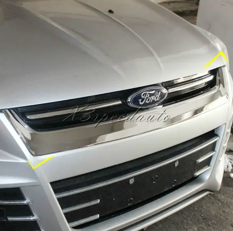 Хромированный ABS пластик гриль Griile, отделочная Крышка для Ford Escape Kuga 2013-2016
Хромированный ABS пластик гриль Griile, отделочная Крышка для Ford Escape Kuga 2013-2016