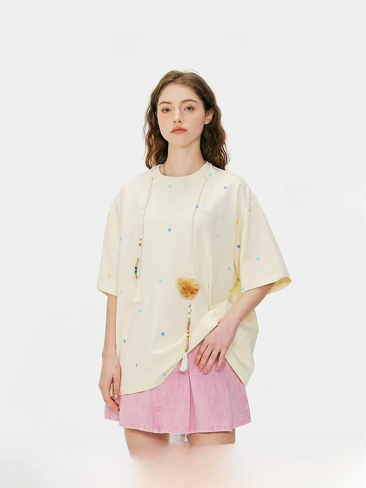 Женская футболка оверсайз Noisy Teddy с круглым вырезом и коротким рукавом, с буквенным принтом, повседневная, 100% хлопок, летняя новинка
Женская футболка оверсайз Noisy Teddy с круглым вырезом и коротким рукавом, с буквенным принтом, повседневная, 100% хлопок, летняя новинка