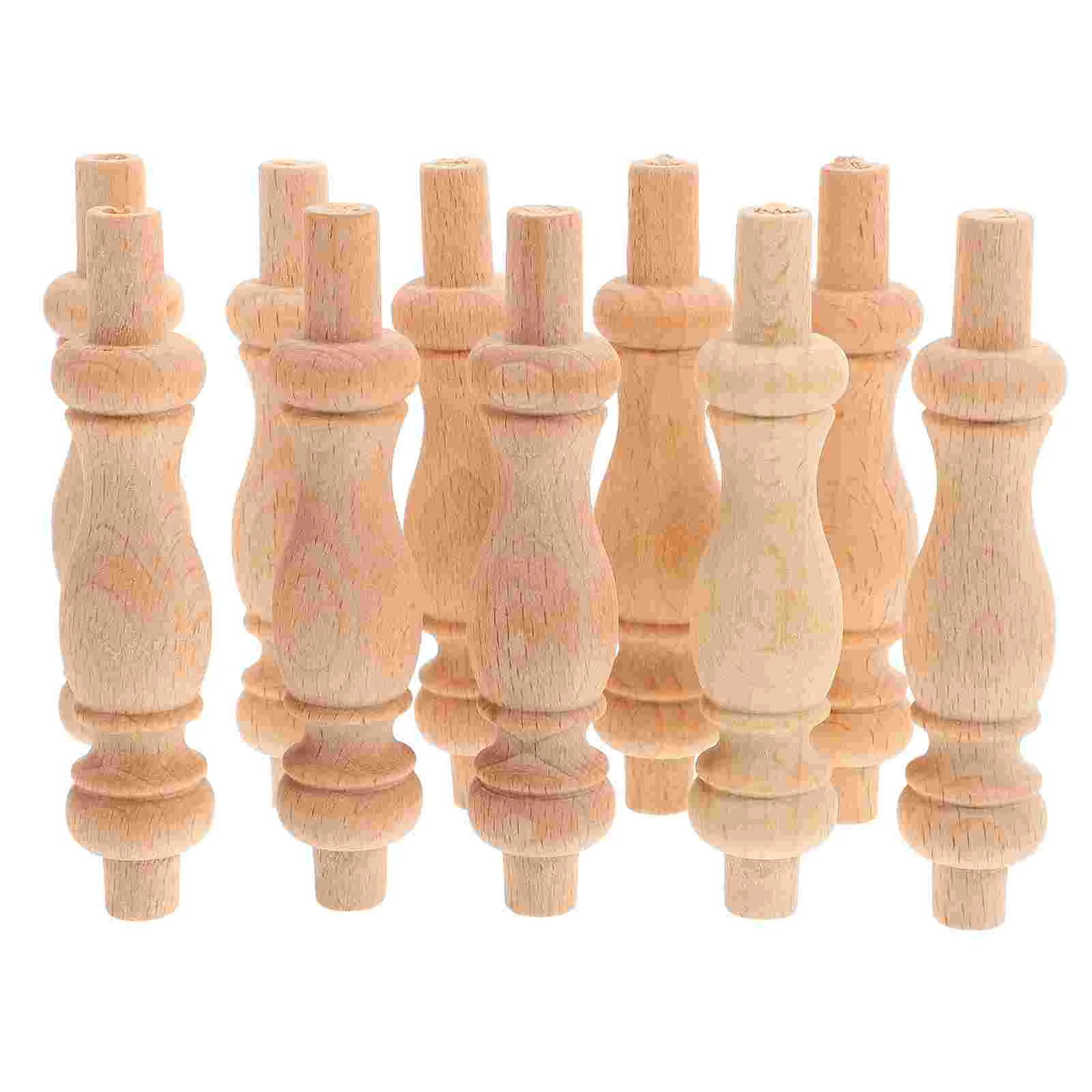 10 PCS Wooden Railing Solid Column Traffic Light Toy House Door Frame Seals Baluster Posts
10 PCS Wooden Railing Solid Column Traffic Light Toy House Door Frame Seals Baluster Posts