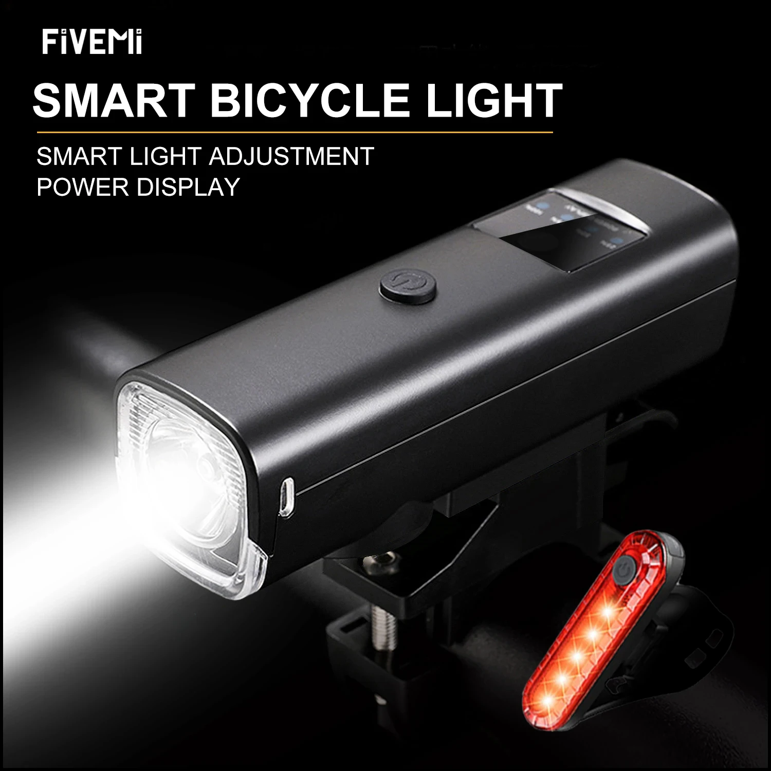Smart Bike Lights Front Tailight 4 USB Rechargeable Set Road MTB Bicycle Light Headlight Flashlight Cycling Light Group
Smart Bike Lights Front Tailight 4 USB Rechargeable Set Road MTB Bicycle Light Headlight Flashlight Cycling Light Group