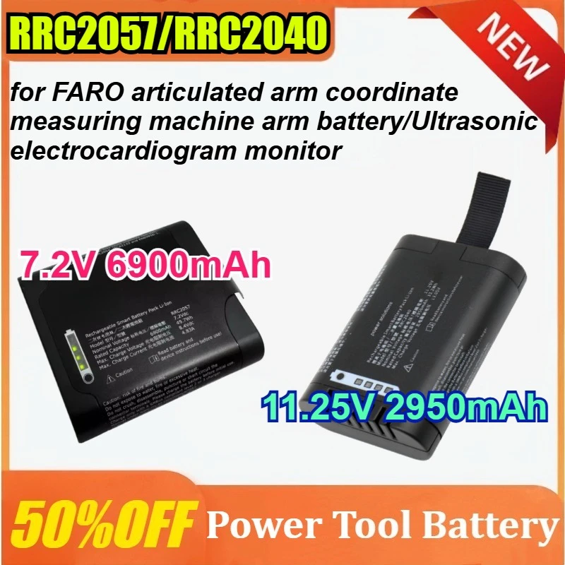 RRC2057/RRC2040 for FARO Articulated Arm Coordinate Measuring Machine Arm Battery/Ultrasonic Electrocardiogram Monitor
RRC2057/RRC2040 for FARO Articulated Arm Coordinate Measuring Machine Arm Battery/Ultrasonic Electrocardiogram Monitor