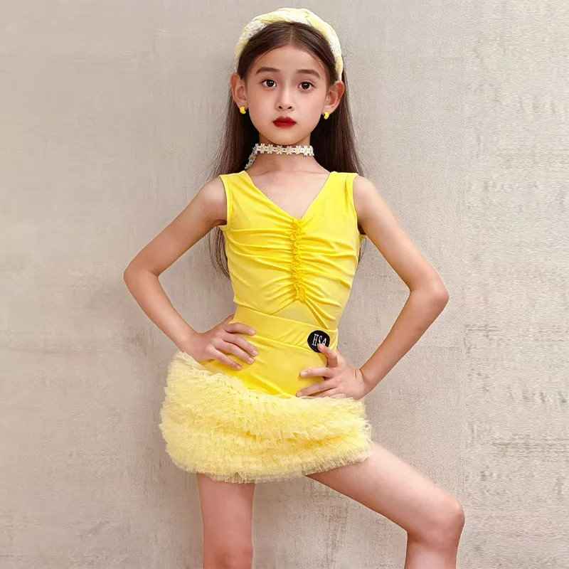 Latin dance performance training suit, children's professional performance skirt, girls' summer competition training suit set
Latin dance performance training suit, children's professional performance skirt, girls' summer competition training suit set