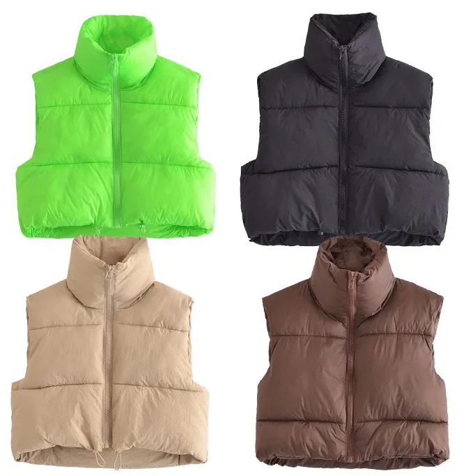 VOLALO Fashion Autumn New 2024 Stand Collar Elegant Down Coats Warm Outerwear Casual Belt Sleeveless Winter Women Vests Jackets
VOLALO Fashion Autumn New 2024 Stand Collar Elegant Down Coats Warm Outerwear Casual Belt Sleeveless Winter Women Vests Jackets