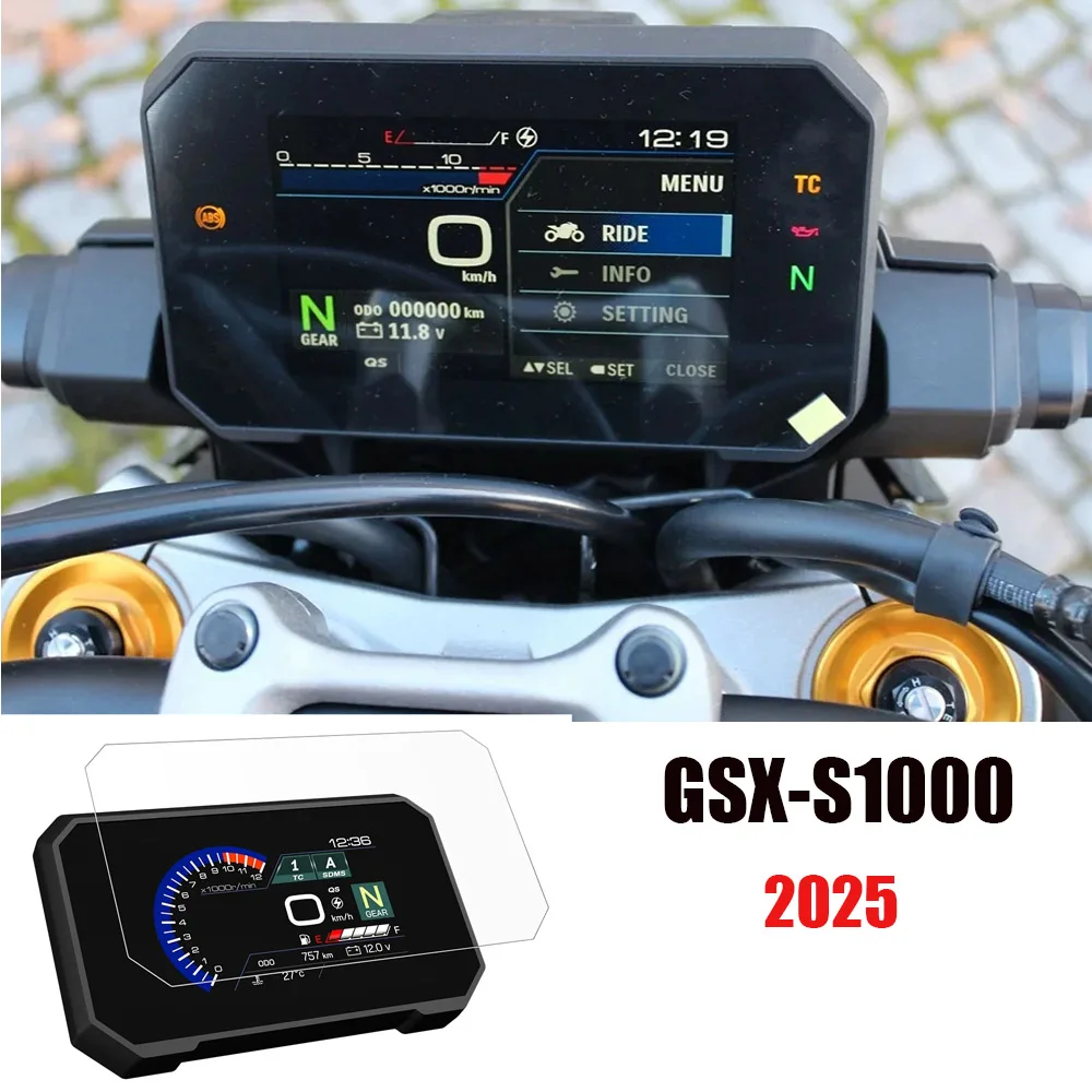 Аксессуары для SUZUKI GSXS 1000, пленка для инструментов из ТПУ GSX S1000 2025-GSX-S1000 GSXS1000, защитная пленка для приборной панели
Аксессуары для SUZUKI GSXS 1000, пленка для инструментов из ТПУ GSX S1000 2025-GSX-S1000 GSXS1000, защитная пленка для приборной панели