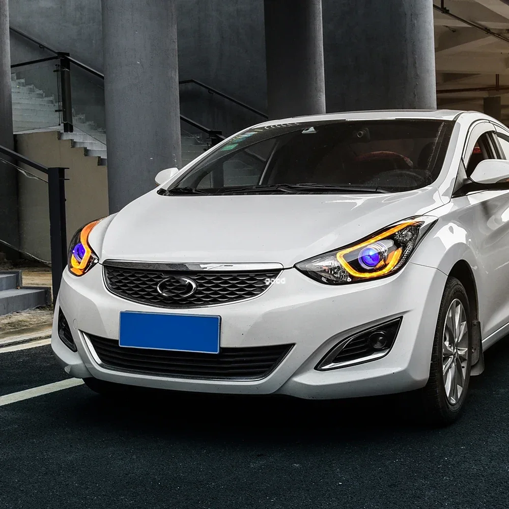 Car Front lamps For Elantra Landdong 2012-2016 LED Auto Headlights Assembly Upgrade High Quality Bifocal lens Tool Accessories
Car Front lamps For Elantra Landdong 2012-2016 LED Auto Headlights Assembly Upgrade High Quality Bifocal lens Tool Accessories