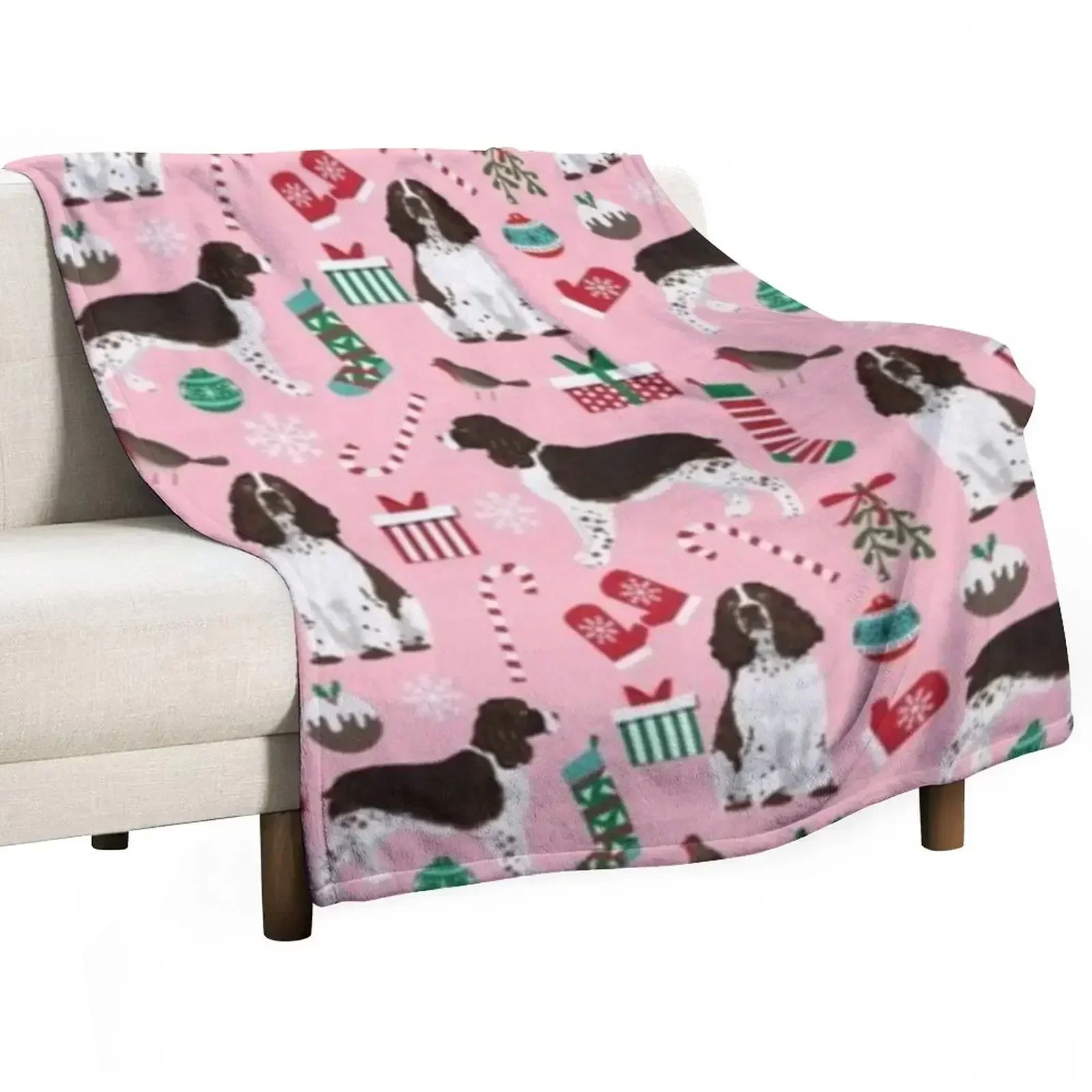SPRINGER SPANIEL Throw Blanket Reusable Durable Soft Blanket for All Seasons
SPRINGER SPANIEL Throw Blanket Reusable Durable Soft Blanket for All Seasons