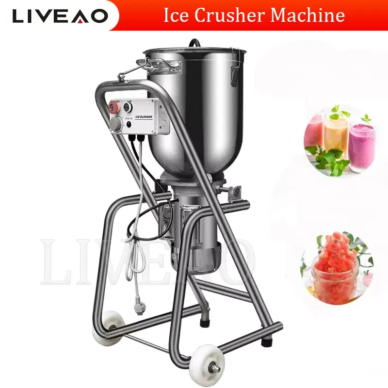 Stainless Steel 30L Heavy Duty Commercial Ice Blender Blended Machine With Large Volume For Fruit Ice
Stainless Steel 30L Heavy Duty Commercial Ice Blender Blended Machine With Large Volume For Fruit Ice