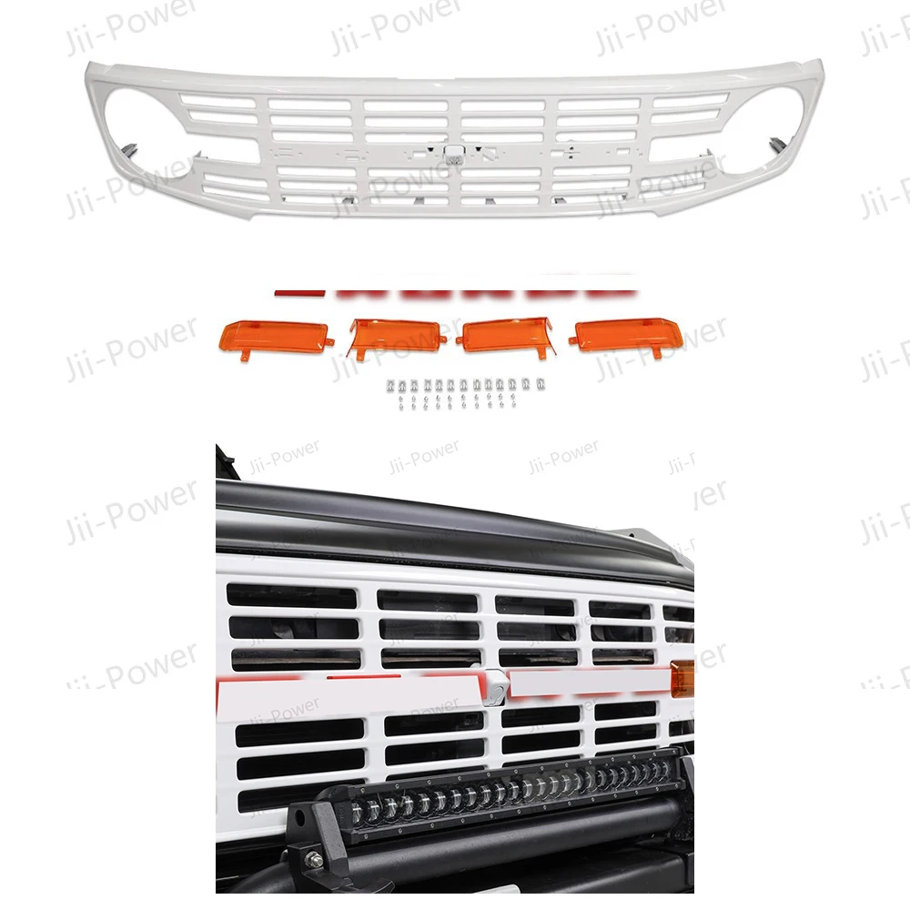JiiPower high quality NEW Wholesale Car Front Bumper Grill Kit Replacement for Ford Bronco Raptor 2021 2022 2023
JiiPower high quality NEW Wholesale Car Front Bumper Grill Kit Replacement for Ford Bronco Raptor 2021 2022 2023