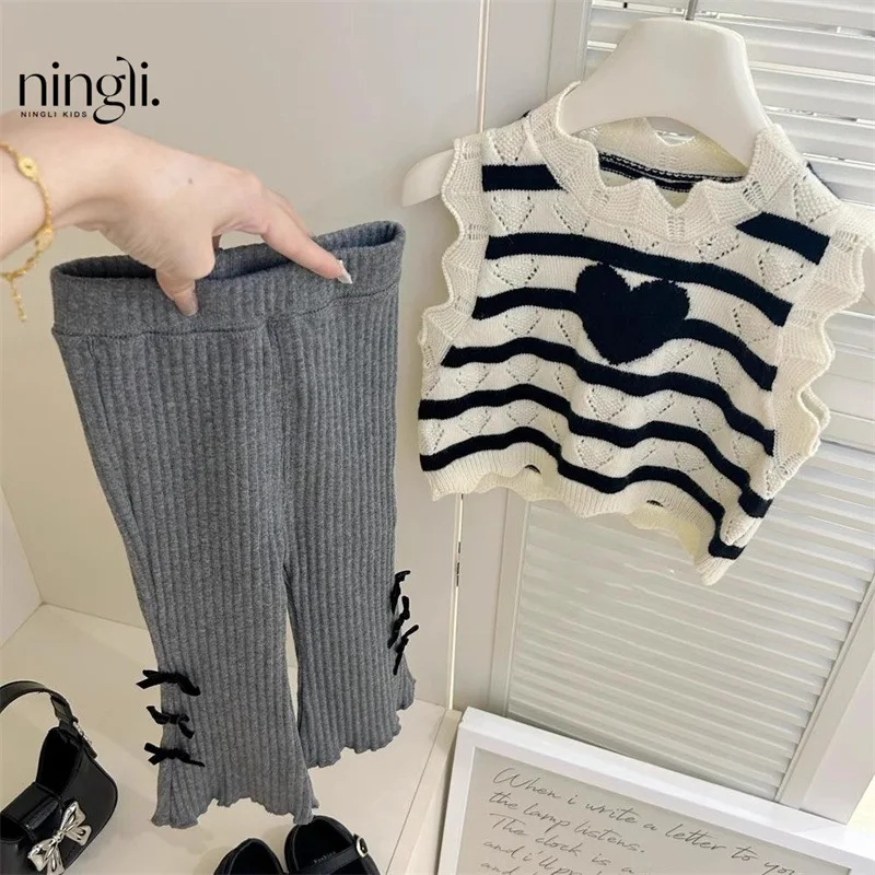 Girls' Autumn Clothing Suits New Western Style Fashion Clothes Girls' Spring and Autumn Vest Two-Piece Pants
Girls' Autumn Clothing Suits New Western Style Fashion Clothes Girls' Spring and Autumn Vest Two-Piece Pants