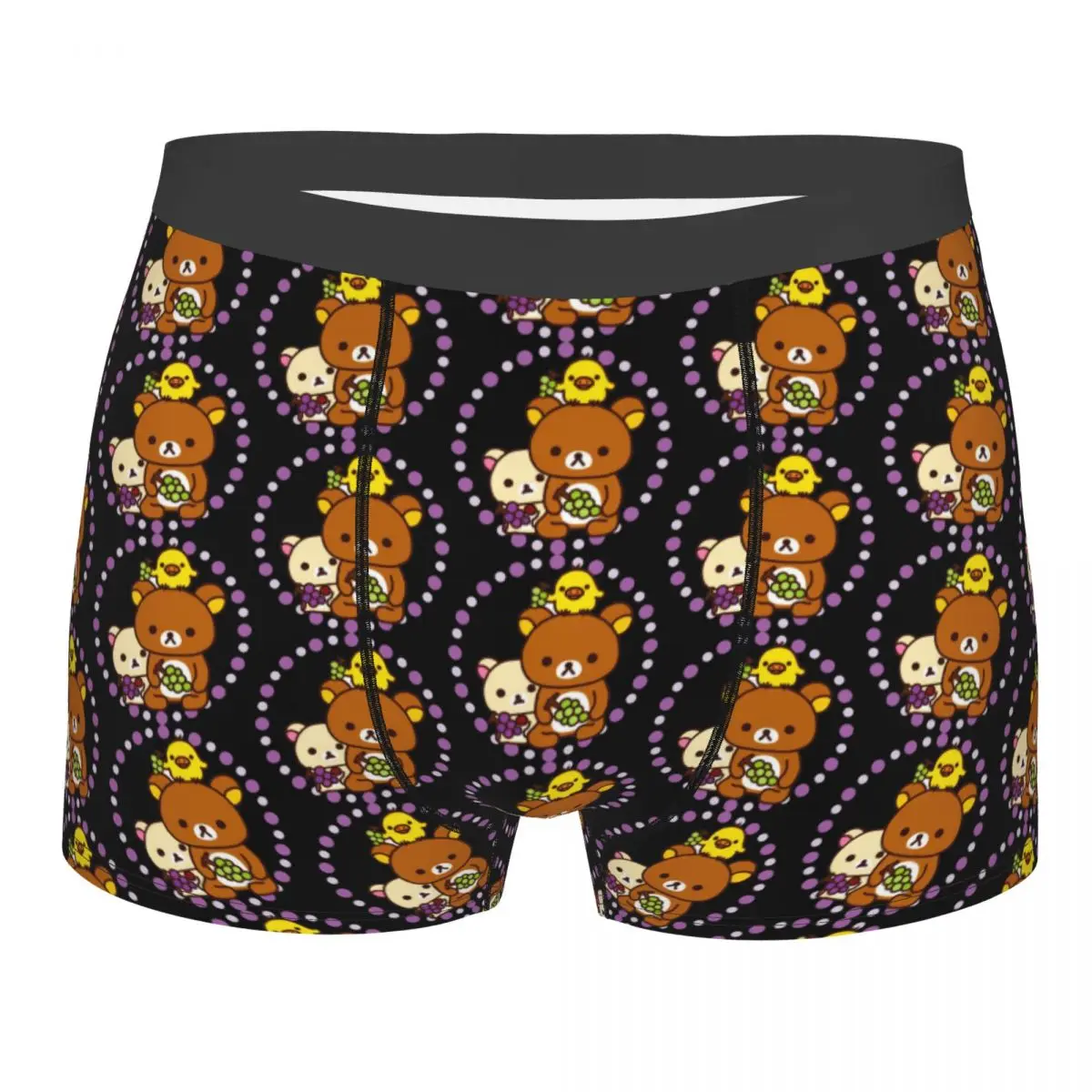 Нижнее белье с героями мультфильмов Rilakkuma на заказ, мужские эластичные трусы-боксеры, шорты, мягкие трусы для Homme
Нижнее белье с героями мультфильмов Rilakkuma на заказ, мужские эластичные трусы-боксеры, шорты, мягкие трусы для Homme