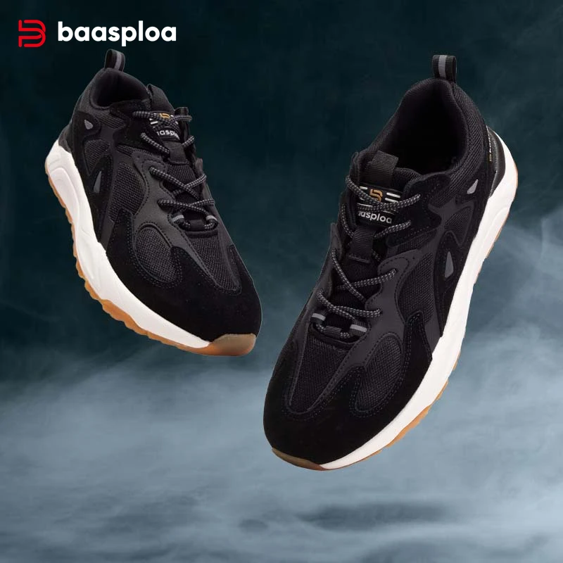 Baasploa Men Walking Shoes Soft Breathable Lace-up Casual Sneakers Anti Slip Cycling Camping Non-Slip Wear-Resistant Sports Shoe
Baasploa Men Walking Shoes Soft Breathable Lace-up Casual Sneakers Anti Slip Cycling Camping Non-Slip Wear-Resistant Sports Shoe
