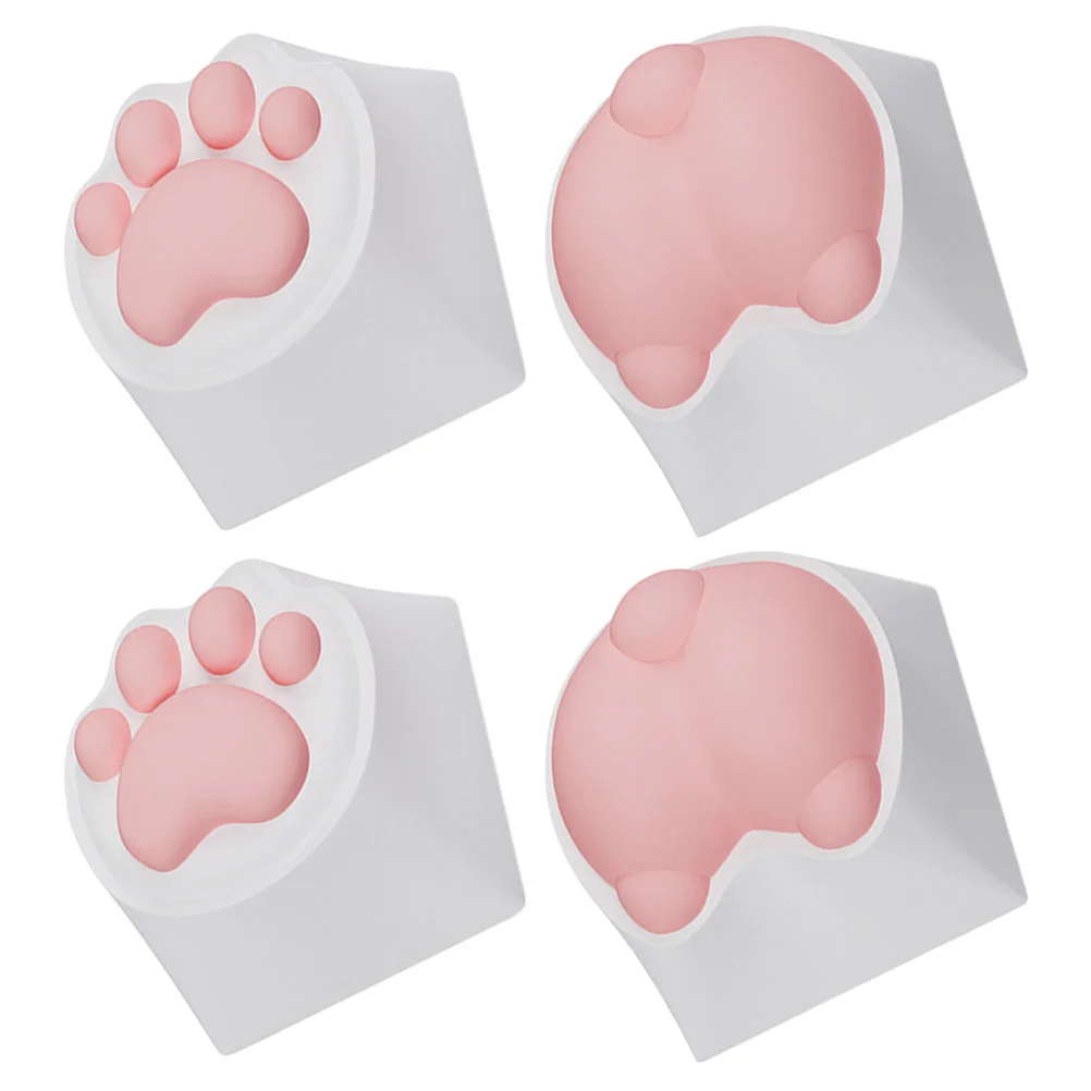 4 Pcs Cat Claw Keycaps Cute Resin Silicone Mechanical Keyboard Gaming Accessory Compatible Personalized Design
4 Pcs Cat Claw Keycaps Cute Resin Silicone Mechanical Keyboard Gaming Accessory Compatible Personalized Design