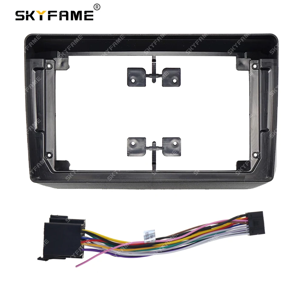 SKYFAME Car Frame Fascia Adapter Canbus Box Decoder Android Radio Dash Fitting Panel Kit For Nissan Elgrand E50
SKYFAME Car Frame Fascia Adapter Canbus Box Decoder Android Radio Dash Fitting Panel Kit For Nissan Elgrand E50