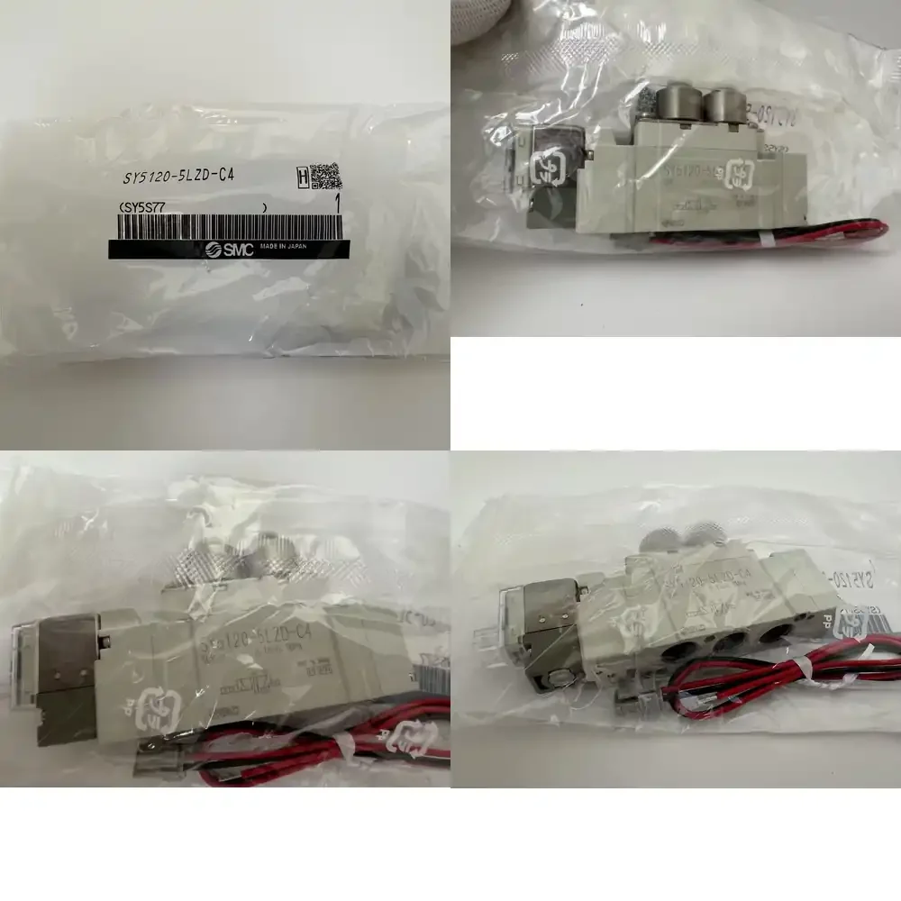 SMC New Coil Solenoid Valve SY5120-5LZD-C4/C6/C8/C10 Aluminum Alloy Thread Connection for Industrial Machinery Pneumatic
SMC New Coil Solenoid Valve SY5120-5LZD-C4/C6/C8/C10 Aluminum Alloy Thread Connection for Industrial Machinery Pneumatic