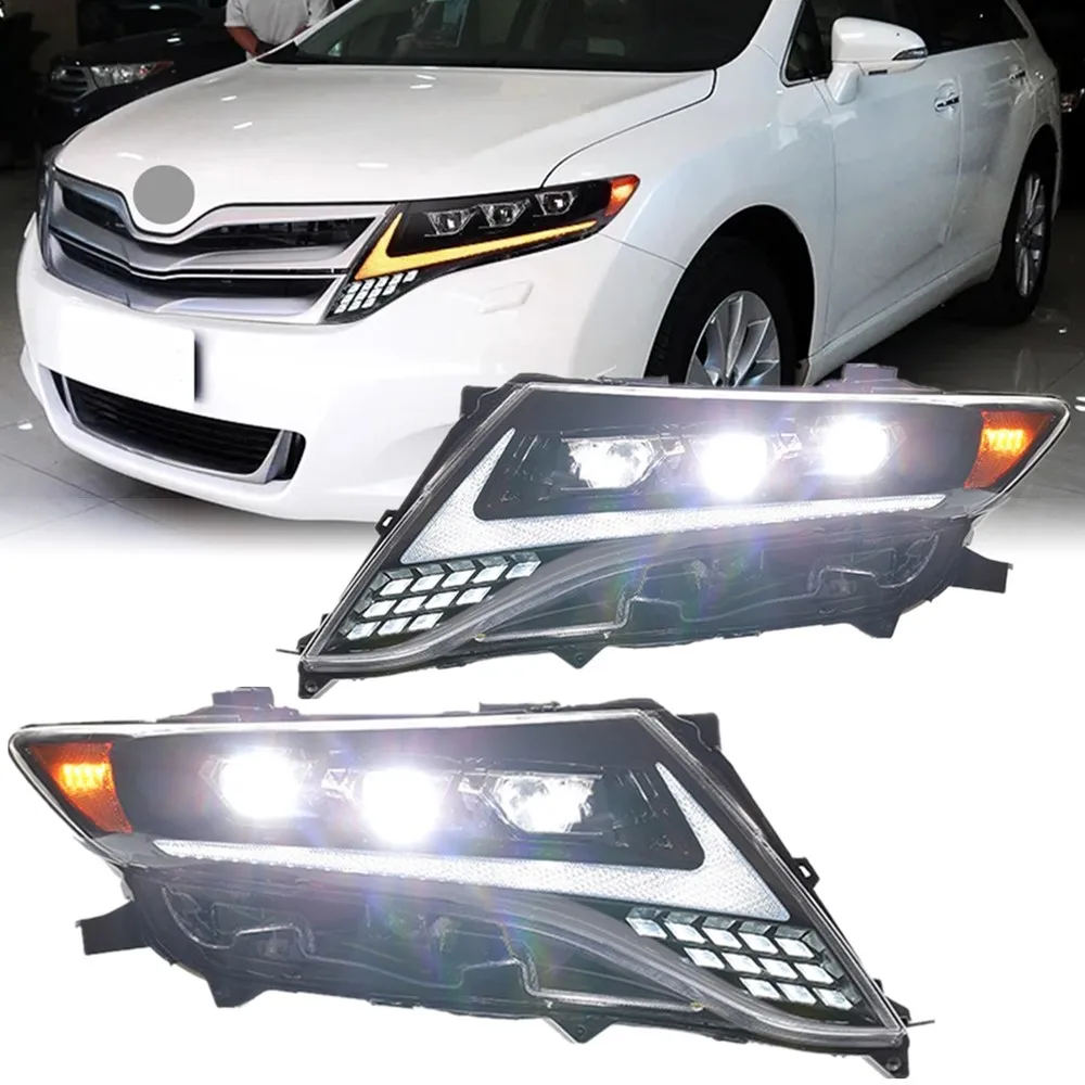 Car Front Lights For Toyota Venza Led Headlights 2009 2010 2011 2012 2013 Accessories Modified Led Headlamp Assembly
Car Front Lights For Toyota Venza Led Headlights 2009 2010 2011 2012 2013 Accessories Modified Led Headlamp Assembly