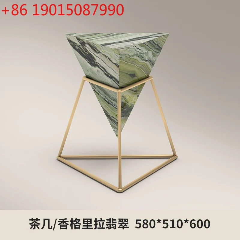 Italian natural marble corner few living room bedroom creative designer triangle special-shaped side few
Italian natural marble corner few living room bedroom creative designer triangle special-shaped side few
