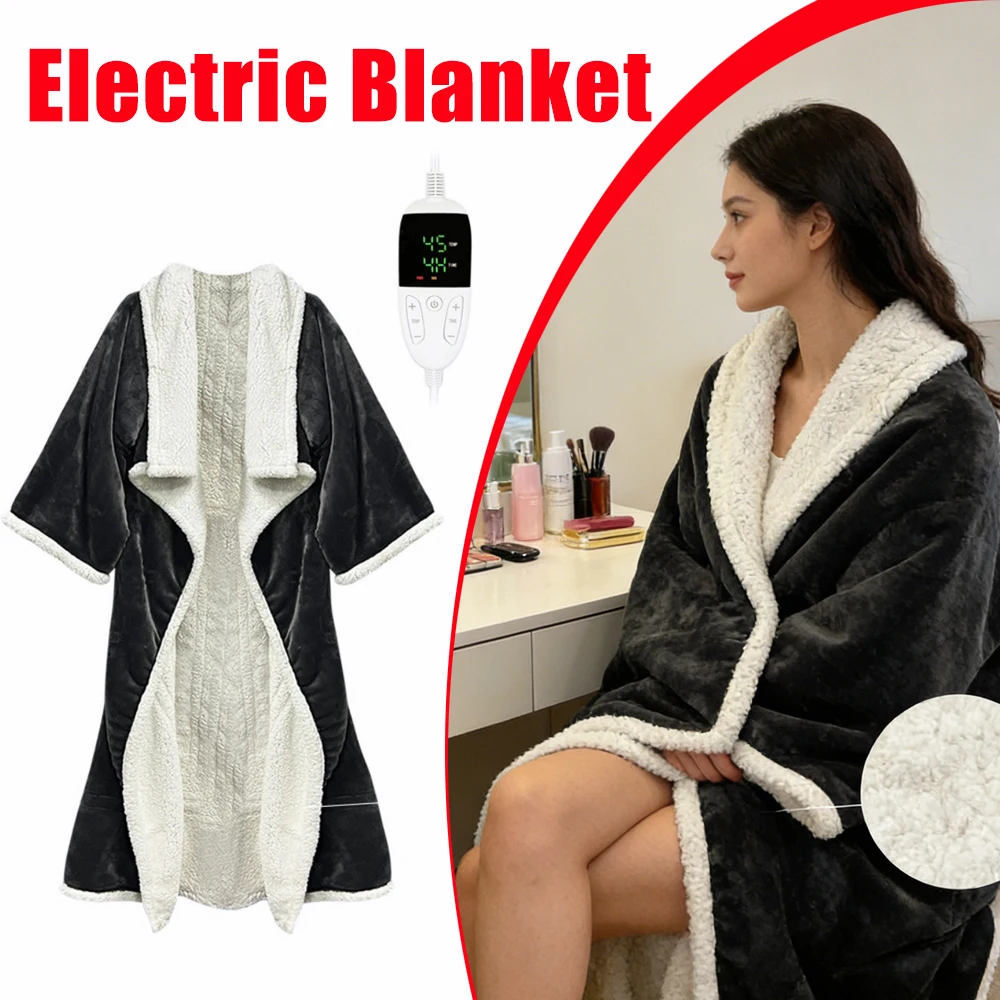Electric Heating Blankets TV Blankets Flannel Blankets Wearable Heating Blankets Electric Blankets with Sleeves Home Office Use
Electric Heating Blankets TV Blankets Flannel Blankets Wearable Heating Blankets Electric Blankets with Sleeves Home Office Use