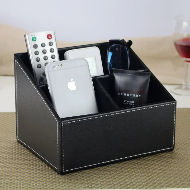 Small Size Square Leather Cosmetic and Phone Storage Box for Living Room Desktop Office Finishing
Small Size Square Leather Cosmetic and Phone Storage Box for Living Room Desktop Office Finishing