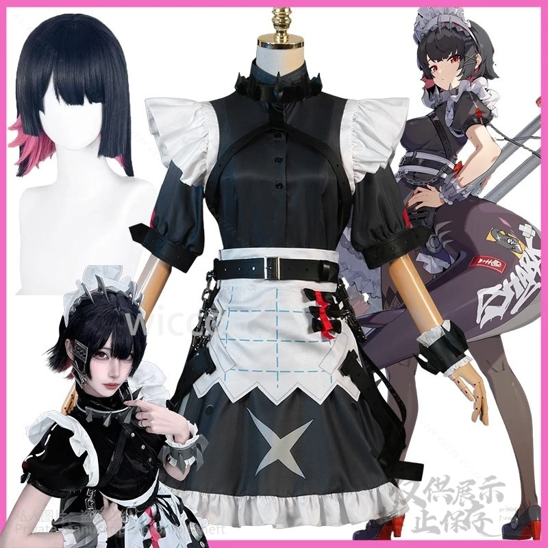 Anime Games Zenless Zone Zero Ellen Joe Cosplay Victoria Housekeeping Maid Costume Dress Lolita Wigs Tail Cos Customized
Anime Games Zenless Zone Zero Ellen Joe Cosplay Victoria Housekeeping Maid Costume Dress Lolita Wigs Tail Cos Customized