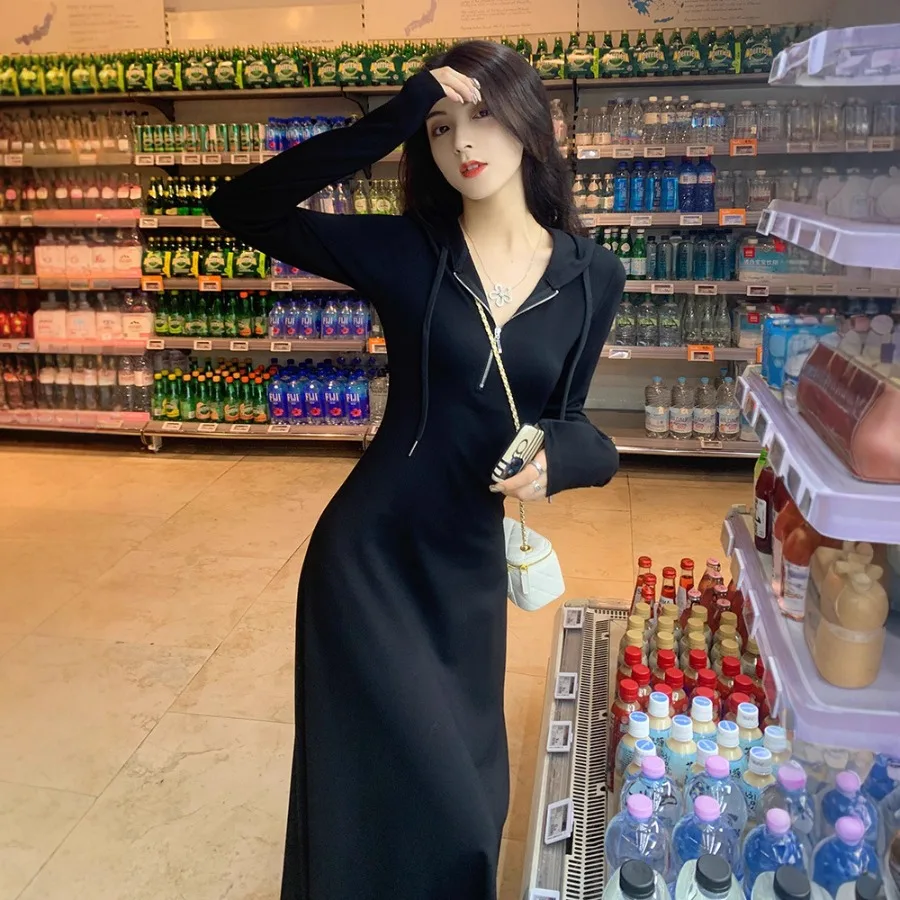 【New style】French style Hepburn style long skirt 2026 new autumn and winter hooded sweater dress women's large size fat mm inne
【New style】French style Hepburn style long skirt 2026 new autumn and winter hooded sweater dress women's large size fat mm inne
