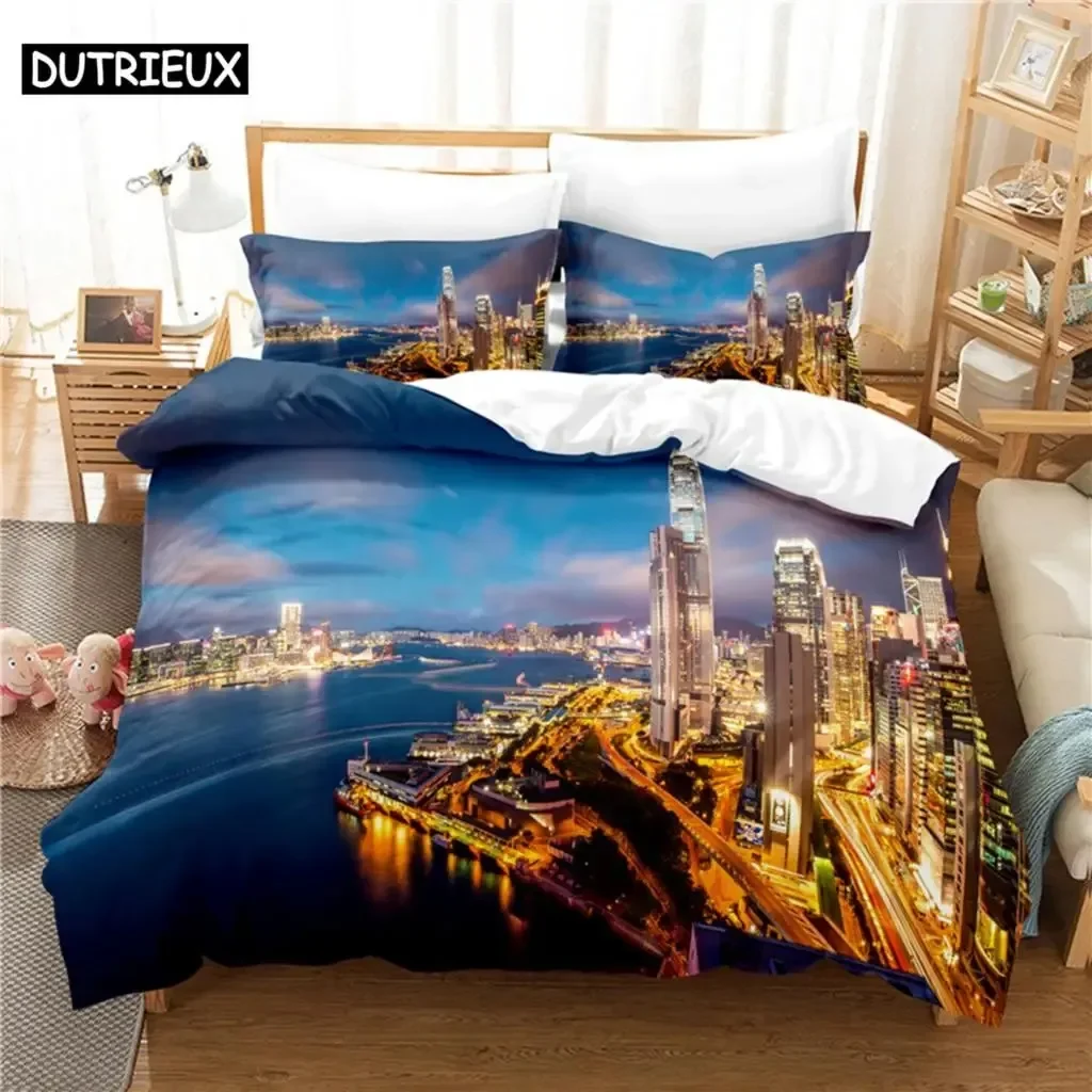 Seaside City Bedding Set Duvet Cover Set 3d Bedding Digital Printing Bed Linen Queen Size Bedding Set Fashion Design
Seaside City Bedding Set Duvet Cover Set 3d Bedding Digital Printing Bed Linen Queen Size Bedding Set Fashion Design