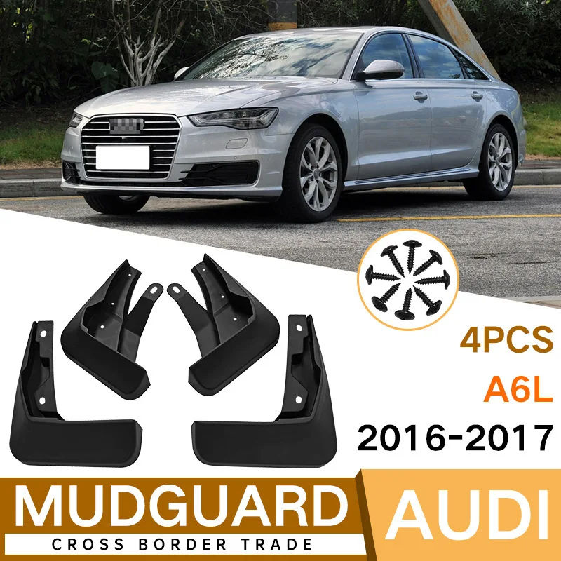 For AUDI A6L 2016-2017 Car Molded Mud Flaps Splash Guards Mudguards Front Rear Styling Wheel Accessories
For AUDI A6L 2016-2017 Car Molded Mud Flaps Splash Guards Mudguards Front Rear Styling Wheel Accessories