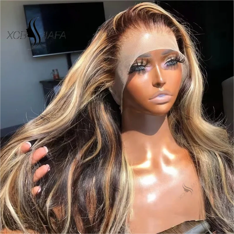 P4/27 Blonde Pre Plucked Wigs 13x6 Hd Transparent Body Wave Lace Front Wig Colored Highlight Human Hair Wigs For Women Brazilian
P4/27 Blonde Pre Plucked Wigs 13x6 Hd Transparent Body Wave Lace Front Wig Colored Highlight Human Hair Wigs For Women Brazilian