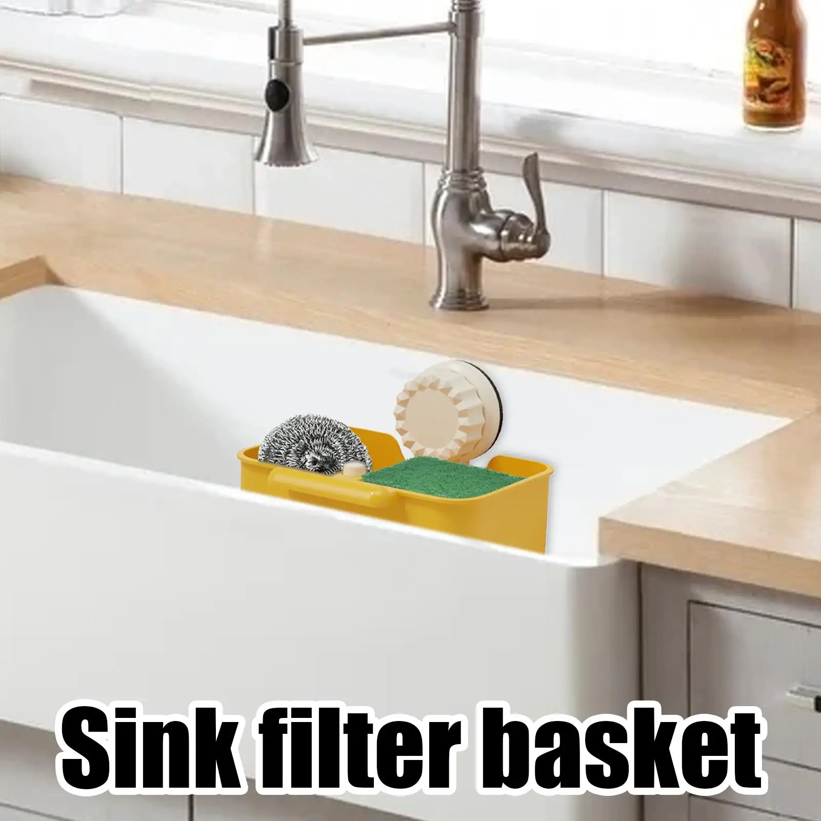 Kitchen Sink Strainer Basket Suction Cup Rack Vegetable Drainer Rack for Home Bathroom Shower Counter Apartment Cooking Cleanup
Kitchen Sink Strainer Basket Suction Cup Rack Vegetable Drainer Rack for Home Bathroom Shower Counter Apartment Cooking Cleanup