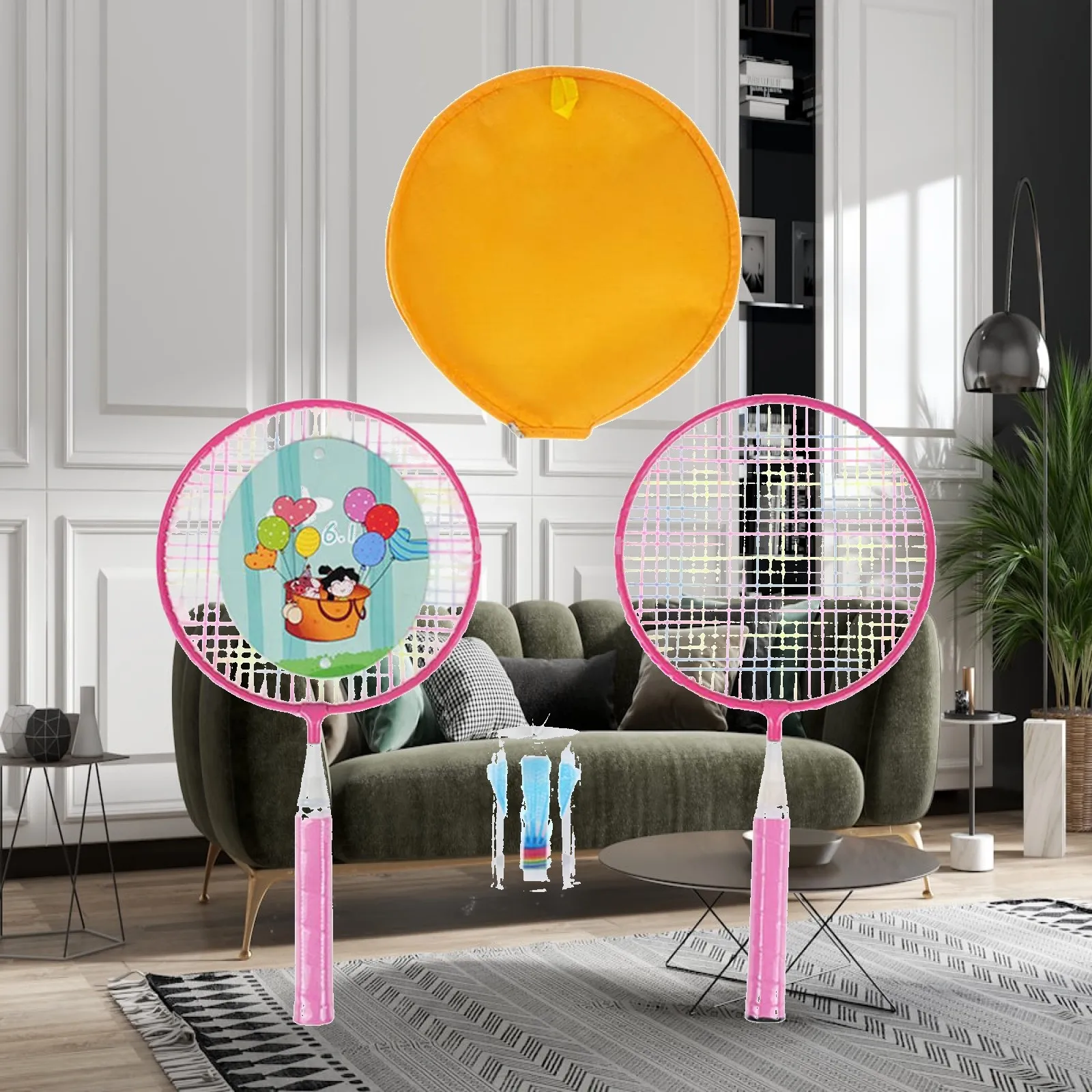 Badminton Rackets for Children Indoor Outdoor Ferroalloy Mini Racket Tennis Accessories Sport Training Game for Kids Practice
Badminton Rackets for Children Indoor Outdoor Ferroalloy Mini Racket Tennis Accessories Sport Training Game for Kids Practice