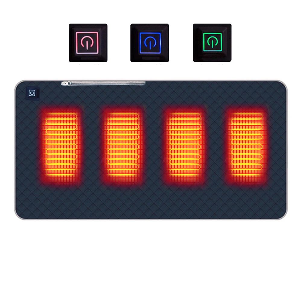 4 зоны с подогревом, согревающая подушка для сиденья, утолщенный обогреватель, теплая подушка, 3 регулируемая температура для зимней рыбалки на стадионе на открытом воздухе
4 зоны с подогревом, согревающая подушка для сиденья, утолщенный обогреватель, теплая подушка, 3 регулируемая температура для зимней рыбалки на стадионе на открытом воздухе