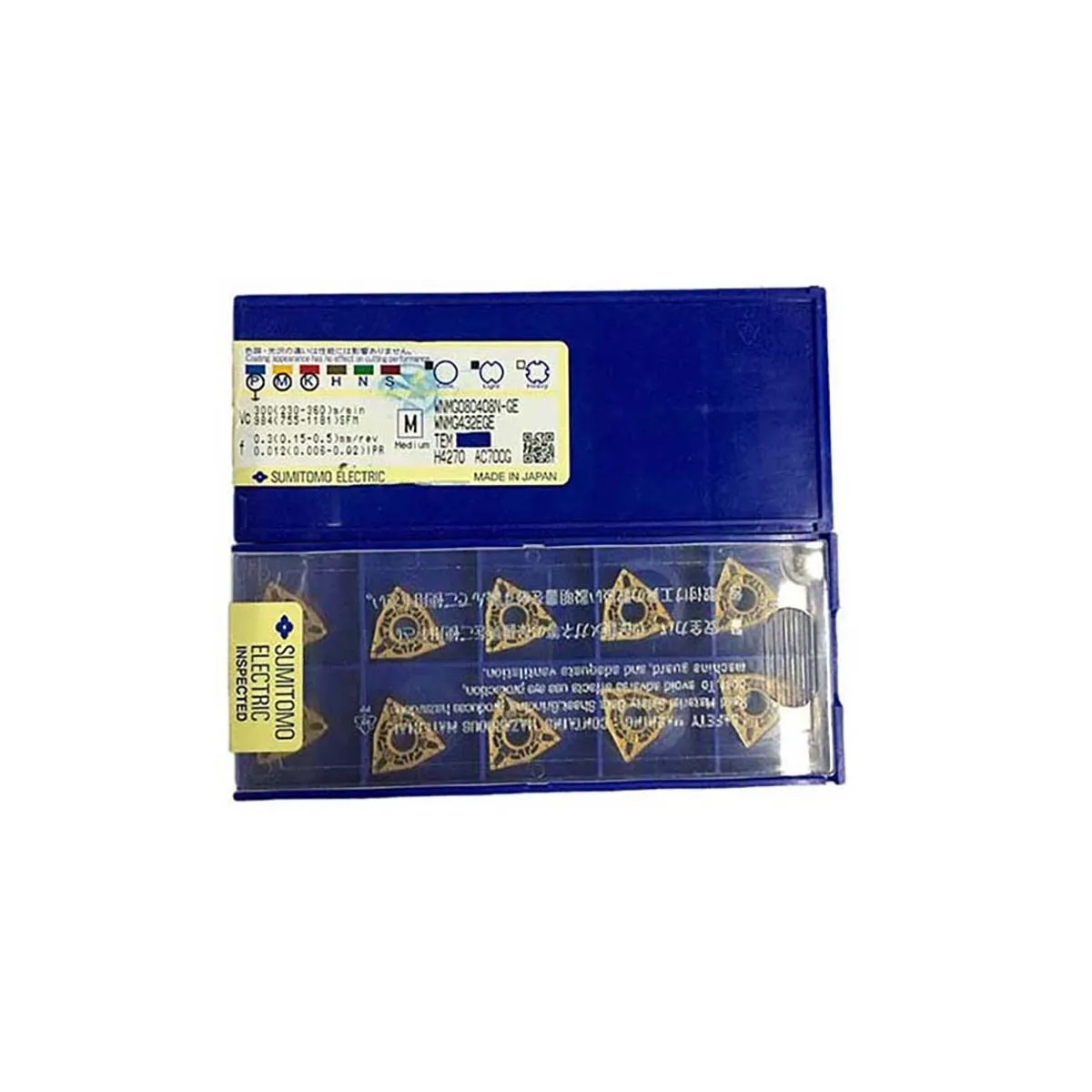 100% Original WNMG080408N GE AC830P/GU AC700G Carbide Medium Roughing Turning Inserts
100% Original WNMG080408N GE AC830P/GU AC700G Carbide Medium Roughing Turning Inserts